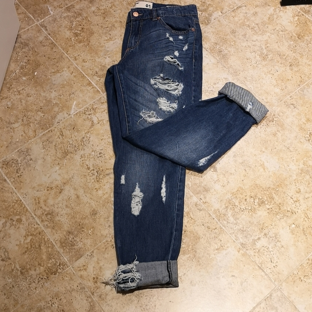 Garage boyfriend's Jean's